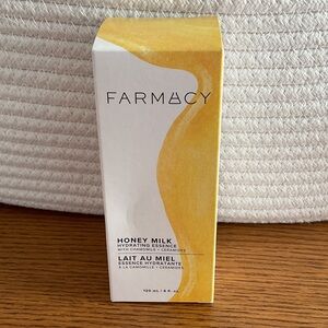 New in Box Farmacy Honey Milk Essence in White and Gold.